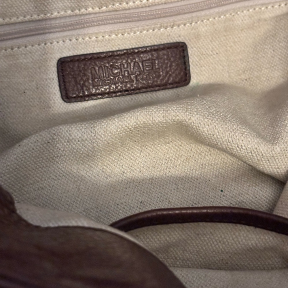 Michael Kors Leather Satchel - Picture 6 of 7